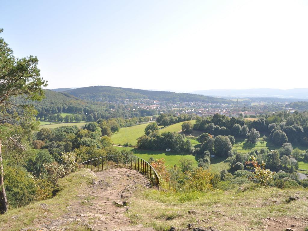 Lovely Holiday Home In The Thuringian Forest With Roof Terrace And Great View Bad Liebenstein Exteriér fotografie