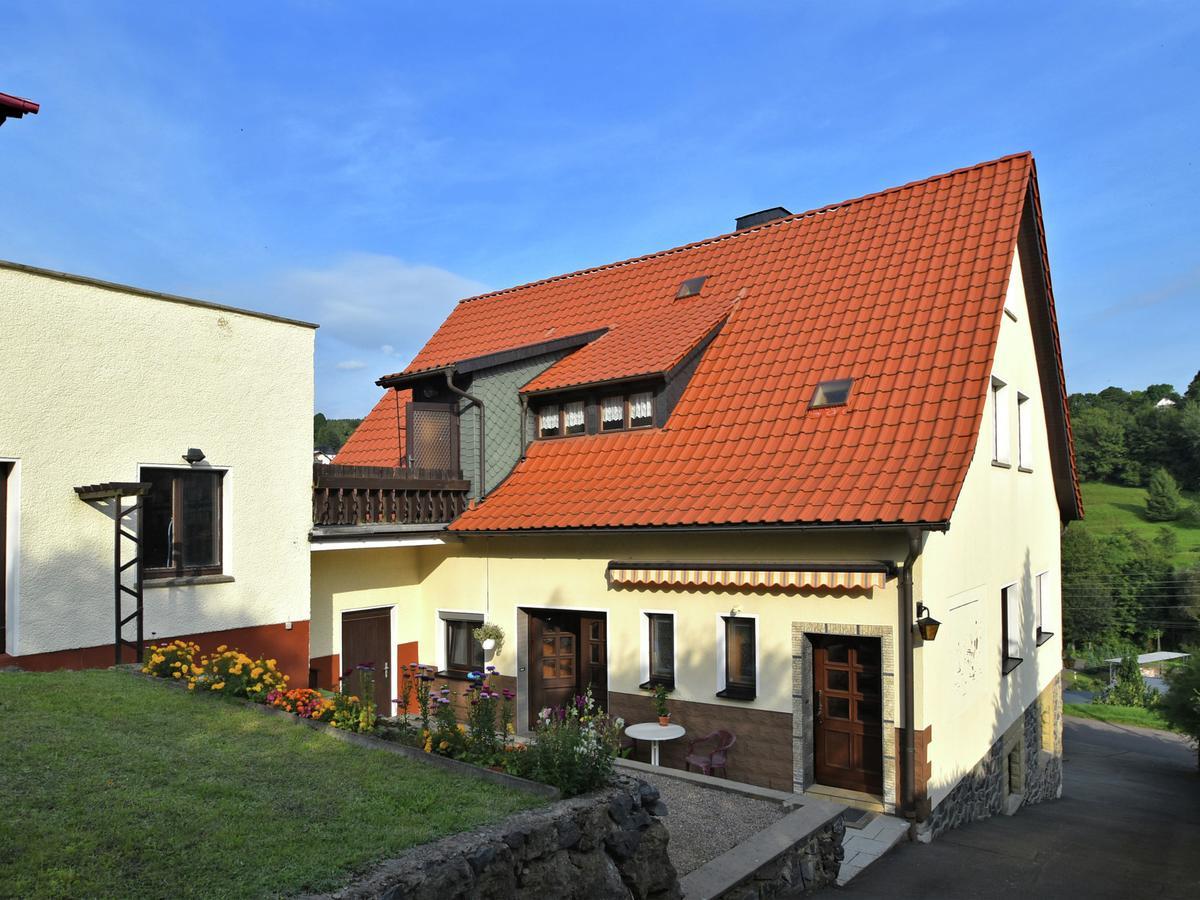 Lovely Holiday Home In The Thuringian Forest With Roof Terrace And Great View Bad Liebenstein Exteriér fotografie